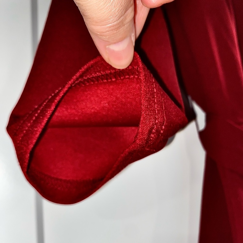 SIMPLY ELEGANT Brand | Women’s Red Dress with Asymmetrical Lengths | Size S - Picture 8 of 11